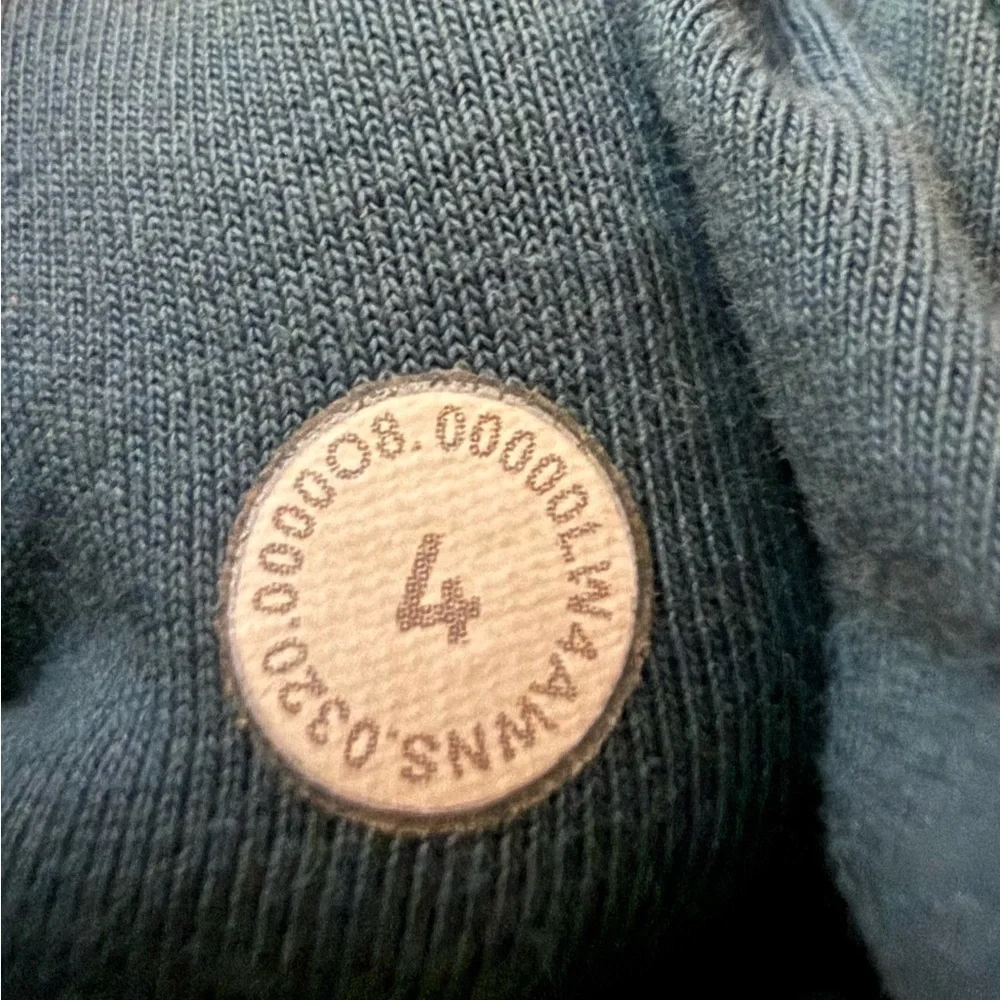 Lululemon Scuba Hoodie Pullover Light Cotton Fleece Desert Teal Heathered Sz 4